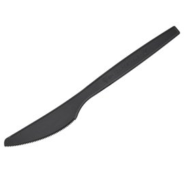 50 COLTELLO IN CPLA 16 CM NERO LEONE