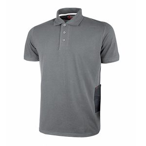 PACK 3 POLO A MANICHE CORTE TG XXL GRIGIO SCURO GAP U-POWER